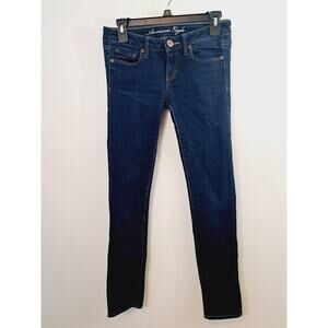 American Eagle Outfitters Dark Blue Skinny Jeans
